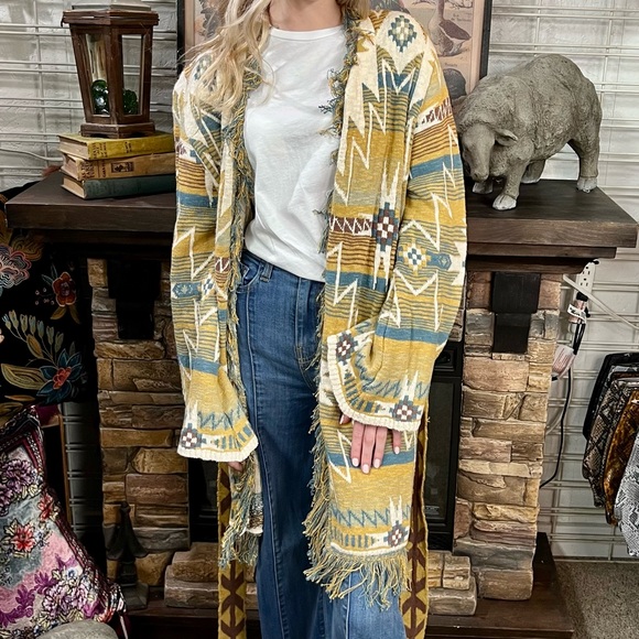 Blue B Southwest Cardigan - Picture 4 of 7